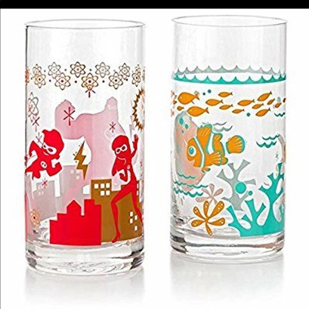 Incredibles/Nemo Glass cups collection